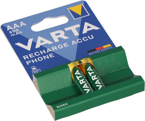 Accumulateur aaa 2v - 2x, 1,2v